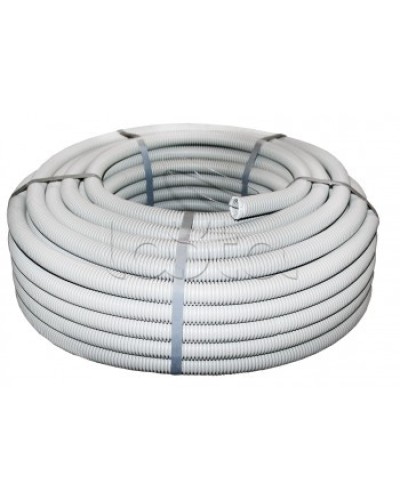 Труба гофр. ПВХ тяжелая с протяжкой d16 мм (100 м) серая EKF-Plast (tg-z-16-t) в Благовещенске Труба гофрированная Pintop.ru