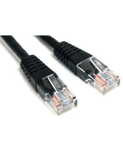 Патч-корд RJ45 - RJ45, 4 пары, UTP, категория 6, 2 м, черный, LSZH LANMASTER LAN-PC45/U6-2.0-BK в Благовещенске Патч-корды и пигтейлы Pintop.ru