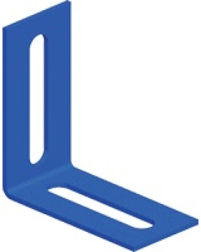 Соединитель угловой 50 мм для стального лестничного лотка, серый LANMASTER LAN-LTS-L50-GY в Благовещенске Аксессуары для лотков Pintop.ru