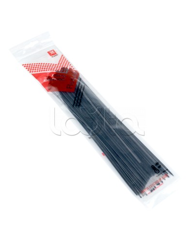 Хомут P6.6 стандартный (ч), 4.8x250 (50шт) FlexLock PROxima EKF (plc-fl-ctsb-4.8x250-r) в Благовещенске Стяжки-хомуты Pintop.ru