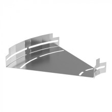 Угол горизонтальный изменяемый 0-45 градусов Стандарт INOX (AISI 304) 300х50 Промрукав (PR16.3593)