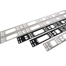 Органайзер вертикальный кабельный в шкаф 48U (черный) ЦМО (ВКО-М-48.150-9005)