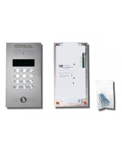 Цифрал CCD-2094.3/TVC Микропроцессорный блок вызова в Благовещенске Абонентские аудиоустройства Pintop.ru