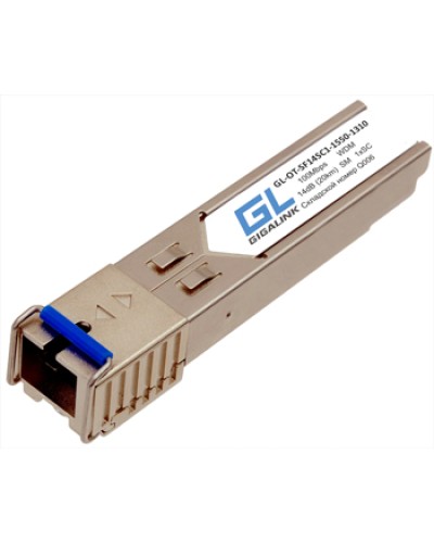 Модуль SFP Gigalink GL-OT-SF14SC1-1310-1550 в Благовещенске Модули SFP/XFP/GBIC Pintop.ru