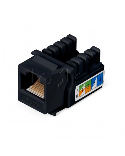 Вставка Cabeus KJ-RJ45-Cat.5e-90-BK в Благовещенске Модули Keystone Pintop.ru