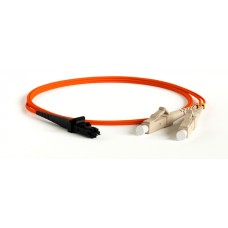 Патч-корд волоконно-оптический Hyperline FC-D2-62-LC/PR-MTRJM/PR-H-5M-LSZH-OR