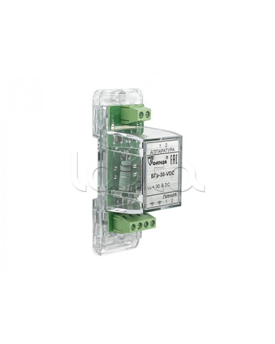 Устройство защиты от импульсных перенапряжений Forteza Блок БГр-30-VDC в Благовещенске Устройства защиты операционных процессоров (ОПС) Pintop.ru