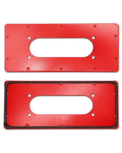 Фланец красный для ST с перф. Тип 5 DKC R5FPST03-RAL3000 в Благовещенске Аксессуары для стоек и шкафов Pintop.ru