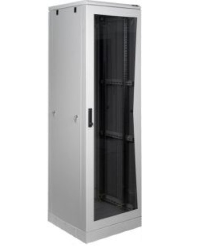 Комплект дверей передняя и задняя цельнометаллические для шкафа серии TFL 24U TLK (TFL-4-2460-MM-GY) в Благовещенске Аксессуары для стоек и шкафов Pintop.ru