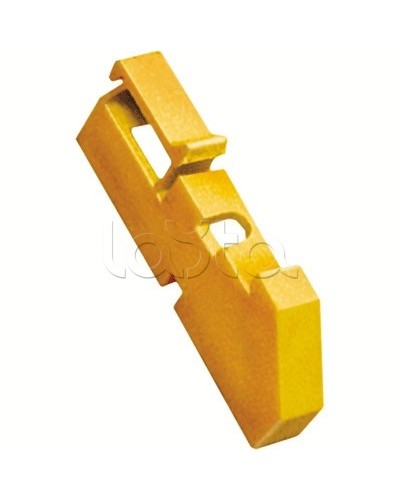 Изолятор DIN (120 шт/уп) желтый IEK YIS21 в Благовещенске Крепежные изделия Pintop.ru