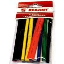 Набор термоусадочных трубок №2 (АВТО импорт) (10шт/уп) REXANT 29-0102