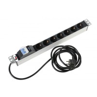 Блок силовых розеток 19" Rem-16 REM R-16-7S-A-440-3