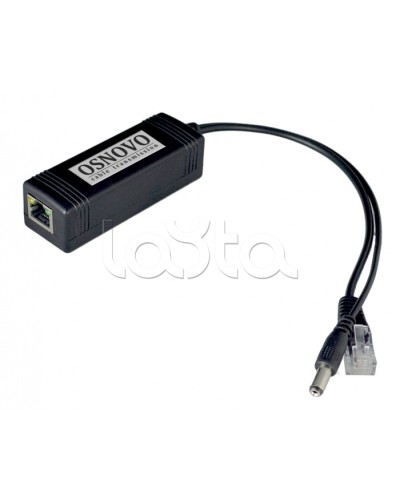 PoE-сплиттер OSNOVO PoE Splitter/2 в Благовещенске Блоки питания для кожухов и камер Pintop.ru