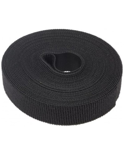 Лента-липучка многоразовая 5 м х 20мм, черная (1 шт/уп) REXANT 07-7526 в Благовещенске Монтажные материалы Pintop.ru