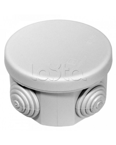 Коробка распределительная для о/п безгалогенная (HF) 65х40 (200шт/кор) Промрукав (40-0100) в Благовещенске Распределительные коробки Pintop.ru