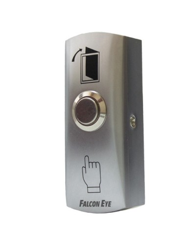 Кнопка выхода металлическая накладная Falcon Eye FE-EXIT в Благовещенске Кнопки выхода Pintop.ru