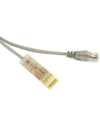 Патч-корд Hyperline PC-110-RJ45-2P-CX-1M-LSZH-GY в Благовещенске Патчкорды (медные) Pintop.ru