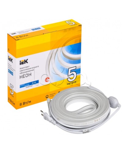 Комплект DIY (2835B120-8-IP65-220В 5м + др.) IEK (LSR5-B-120-65-2-05-S0) в Благовещенске Источники света(Лампы) Pintop.ru