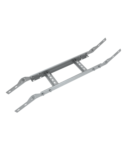 Вертикальный шарнирный угол 80х500х1,2 мм Быстрый монтаж КМ-Профиль (LSHLS80-500-1.2) в Благовещенске Аксессуары для лотков Pintop.ru