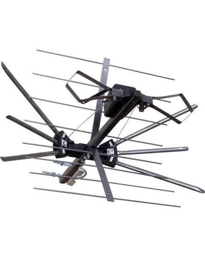 Антенна ТВ наружная АКТИВНАЯ для аналогового и цифрового ТВ REXANT (34-0401) в Благовещенске Системы видеонаблюдения Pintop.ru