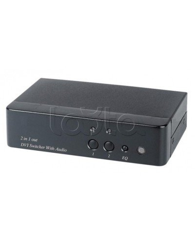 Коммутатор DVI и аудио сигналов SC&T DS02A в Благовещенске Видеоусилители, Модуляторы, Делители Pintop.ru