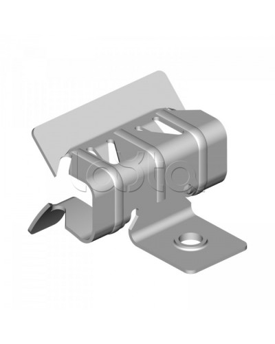 Зажим балочный 15-20 мм с отгибом и резьбой М6 Промрукав (PR08.5846) в Благовещенске Аксессуары для лотков Pintop.ru