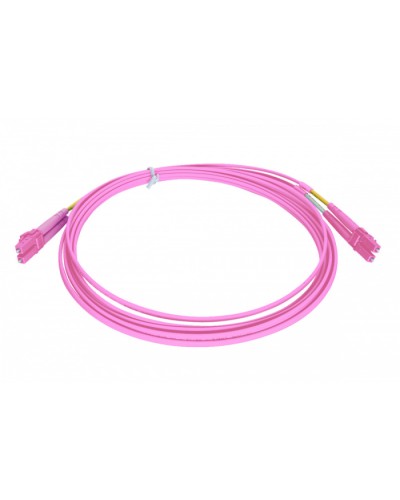 Шнур оптический duplex 2х50/125, OM4, LC-LC, 5 м Eurolan 41F-40-LC-LC-05 в Благовещенске Патч-корды и пигтейлы Pintop.ru