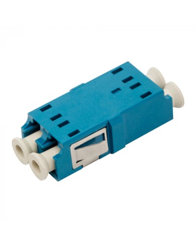 Адаптер оптический LC, SM, корпус SC без фланцев, дуплексный LANMASTER (LAN-2LCS/NF-AM-SM) в Благовещенске Проходные адаптеры и розетки оптические Pintop.ru