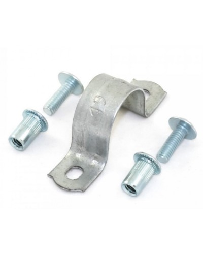 Комплекты для крепления ОКЛ с использованием винта, заклепки и скобы СМД 16-17 (100 шт) Промрукав (PR08.5030) в Благовещенске Держатели, клипсы, скобы Pintop.ru