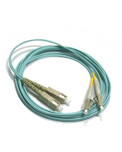 Шнур оптический LC-SC, duplex, 50/125, OM3, LSZH, 5 м LANMASTER LAN-2LC-2SC/OM3-5.0 в Благовещенске Патч-корды оптические Pintop.ru