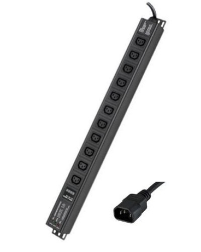 Блок распределения питания вертикальный для 19 шкафов DKC R5VIEC11CDOP в Благовещенске Блоки розеток Pintop.ru