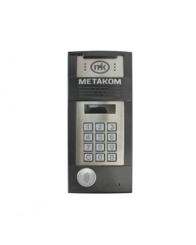 Многоабонентый антивандальный блок вызова со встроенной гибридной видеокамерой Метаком MК2018-RFiVH в Благовещенске Блоки вызова многоабонентные Pintop.ru