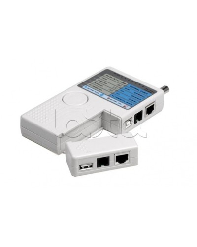 Тестер Кабеля универсальный RJ-45+RJ-11+RJ-12+USB+BNC (HT-2468B) REXANT 12-1003 в Благовещенске Тестеры для систем видеонаблюдения Pintop.ru