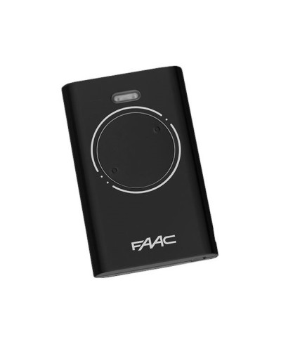 Брелок-передатчик 2-канальный Faac 7870071 (черный) в Благовещенске Устройства радиоуправления для шлагбаумов и автоматики Pintop.ru