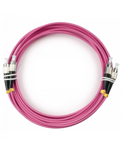Шнур оптический duplex FC-FC 50/125 mm OM4 7м LSZH в Благовещенске Патч-корды оптические Pintop.ru