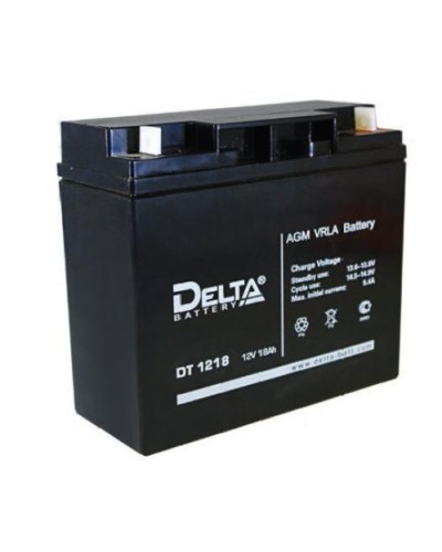 Аккумулятор свинцово-кислотный Delta DT 1218 в Благовещенске Электротехническое оборудование Pintop.ru