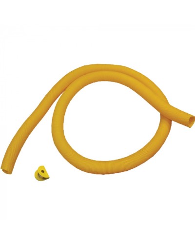 Гофротруба 56 мм для кабельного спуска, с разрезом, 3 метра, желтая LANMASTER (LAN-OT-TUBE-56) в Благовещенске Аксессуары для лотков Pintop.ru