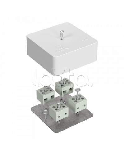 Коробка огнестойкая для кабель-канала 40-0450-FR6.0-8 Е15-Е60 (латунь) 75х75х30 Промрукав (40-0450-FR6.0-8-Е60) в Благовещенске Распределительные коробки Pintop.ru