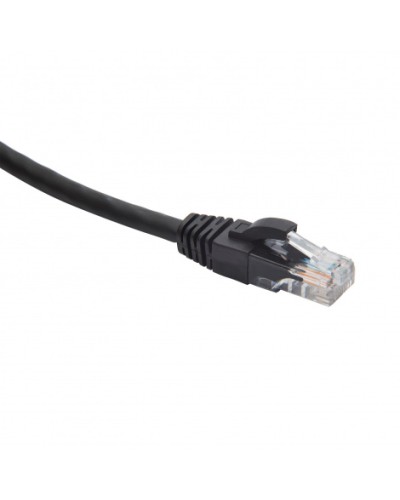 Шнур коммутационный U/UTP категория 5e LSZH нг(А)-HF 0,5 м, черный Datarex DR-181905 в Благовещенске Патчкорды (медные) Pintop.ru