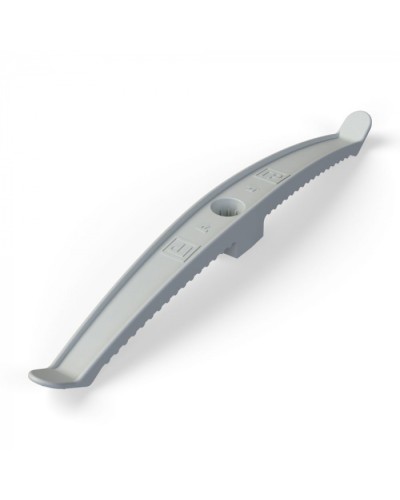 Держатель кабеля двусторонний для прямого монтажа в гофроящике серый (100 шт/кор) Промрукав (PR13.0487) в Благовещенске Аксессуары для кабель-канала Pintop.ru