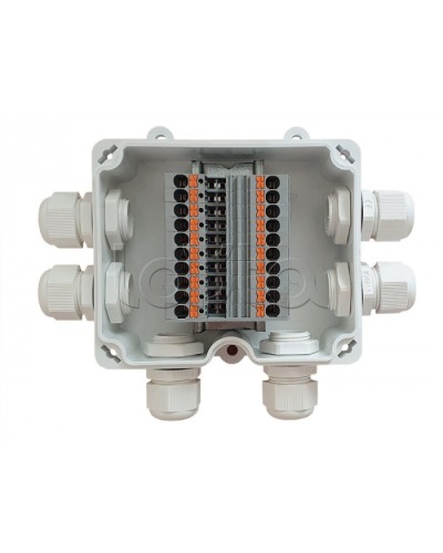 Клеммная коробка Магнито-контакт КСП-10 АЯКС IP66 PUSH-IN в Благовещенске Распределительные коробки Pintop.ru