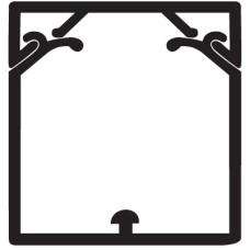 Кабель-канал 60x60 с крышкой с направляющими для установки разделителей TA-GN 60x60 мм DKC 01784