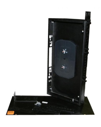 Бокс оптический Hyperline FO-19R-1U-3xSLT-W140H42-24UN-BK в Благовещенске Кросс оптический Pintop.ru