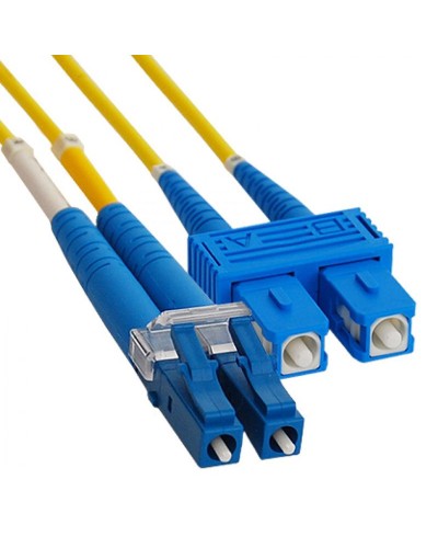 Патч-корд оптический переходной (SM), 9/125 (OS2), LC/UPC-SC/UPC, (Duplex), LSZH, 2м REXANT 50-2410 в Благовещенске Патч-корды оптические Pintop.ru