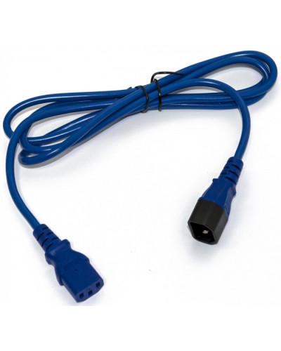 Кабель питания монитор-компьютер Hyperline PWC-IEC13-IEC14-0.5-BL в Благовещенске Патч-корды и пигтейлы Pintop.ru