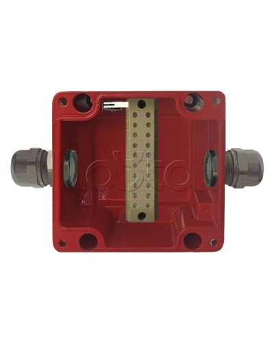 Коробка соединительная Магнито-контакт МКС 2ВК «МОРОЗ» цвет красный, с датчиком вскрытия корпуса (тампером), IP66/IP68 в Благовещенске Распределительные коробки Pintop.ru