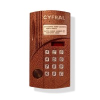 Блок вызова видеодомофона на 100 абонентов Цифрал CCD-2094М/PVC