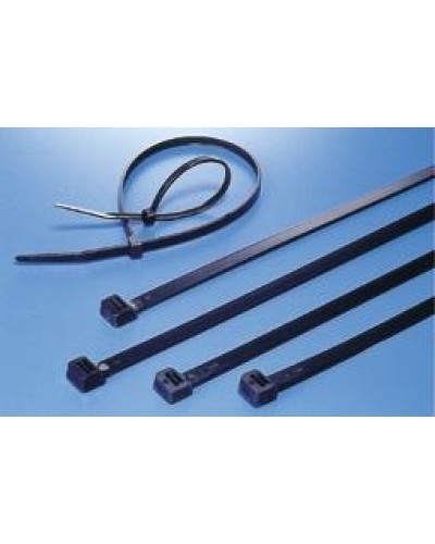 Хомут-стяжка нейлоновый, неоткрывающийся, 200х3.6 мм, черные Hyperline GT-200IC (100 шт/уп) в Благовещенске Стяжки-хомуты Pintop.ru