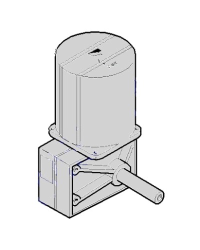 Моторедуктор CAT-X Came 119RIX023 в Благовещенске Запчасти для шлагбаумов и автоматики Pintop.ru