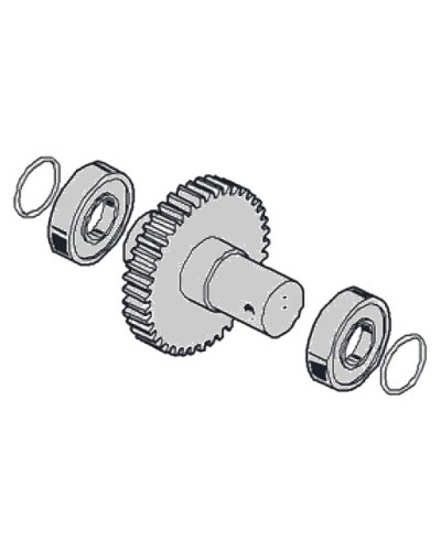 Вал выходной G4040 G4041 Came 119RIG181 в Благовещенске Запчасти для шлагбаумов и автоматики Pintop.ru